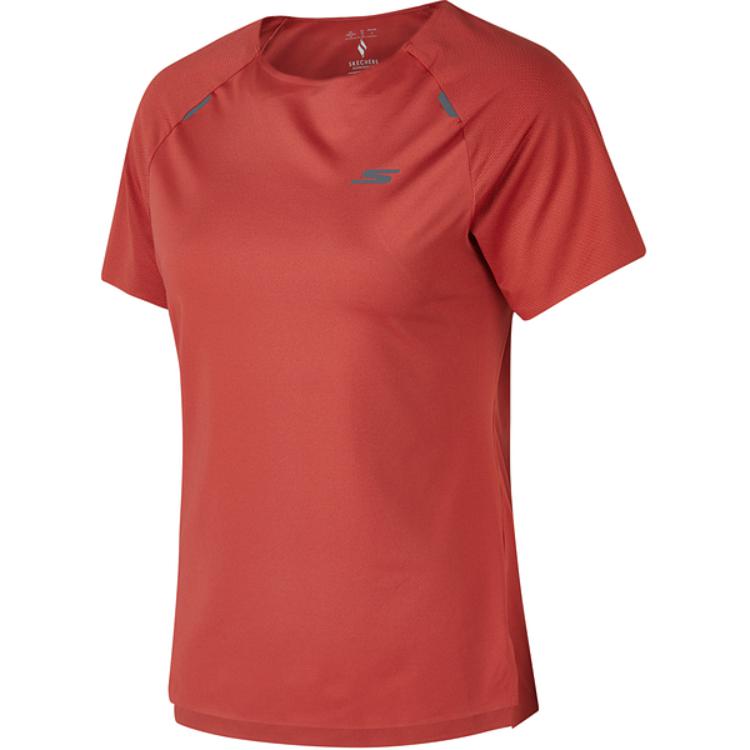 Skechers T Shirt Women’s Hematite Red