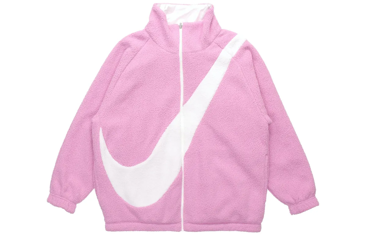 Nike Jackets Women's Pink Stand Collar Moderate
