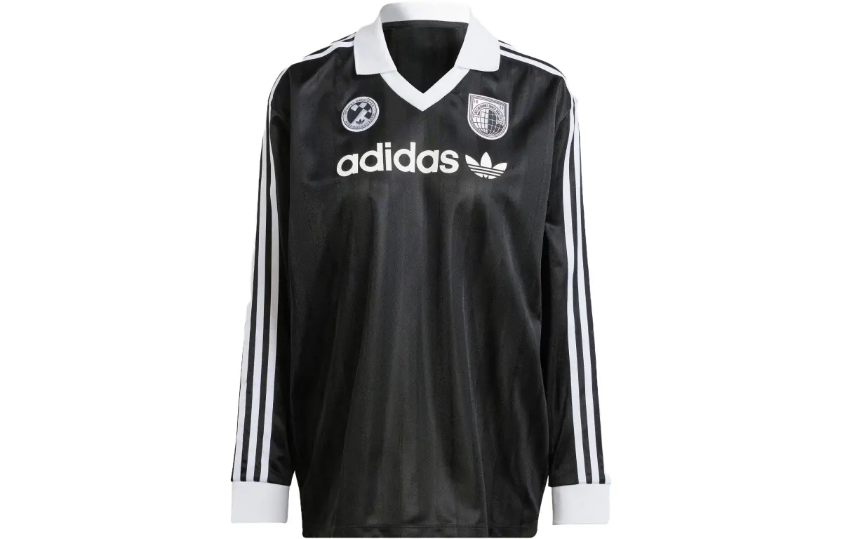 Adidas Originals Drop Shoulder Sleeve T Shirt Women's Black