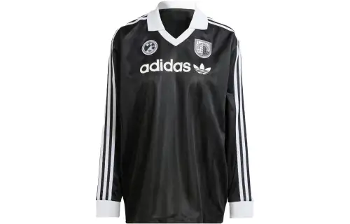 Adidas Originals Drop Shoulder Sleeve T Shirt Women's Black