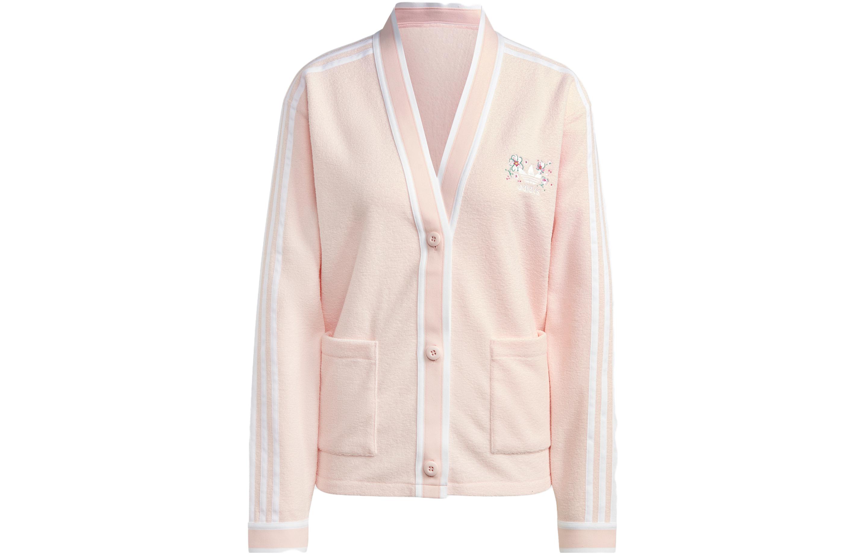 Женский кардиган adidas Cardigan (розовый)