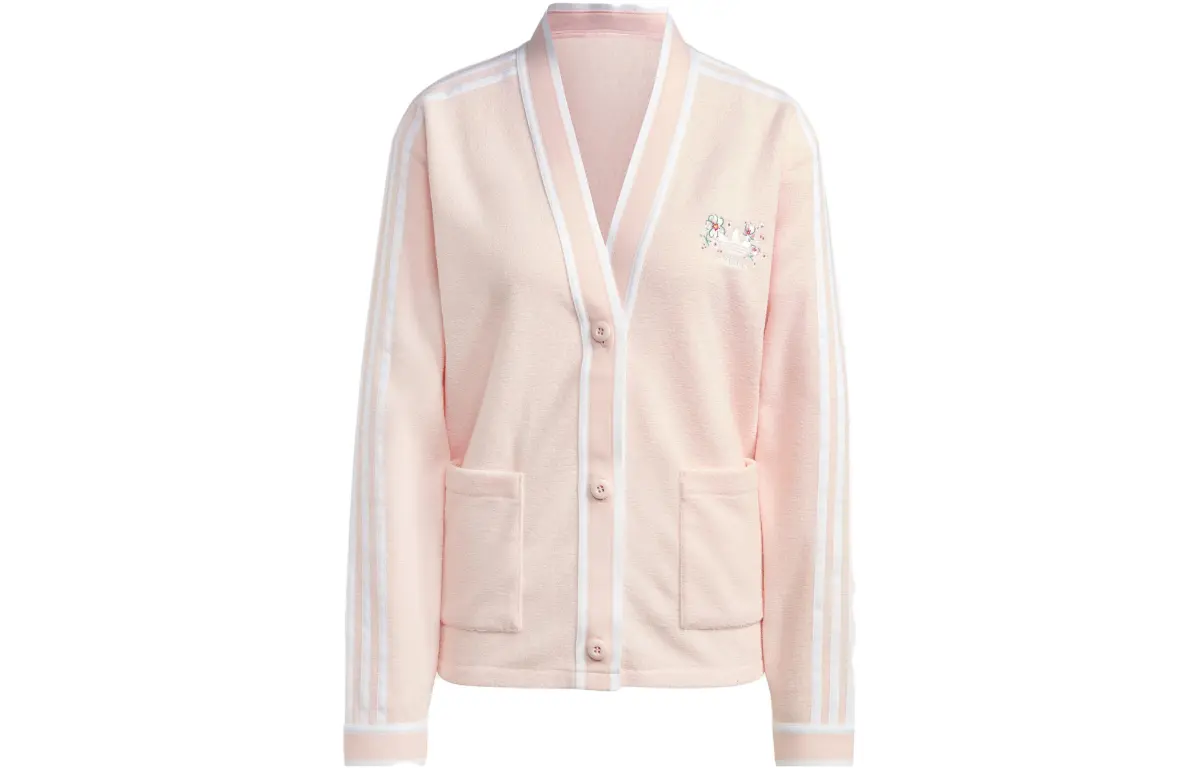 Adidas Originals CARDIGAN Knitwear Women's Pink