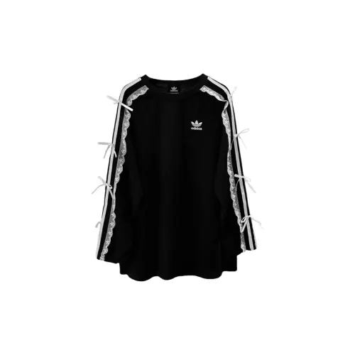 Adidas Originals VINTAGE Raglan Sleeve T Shirt Women's Black