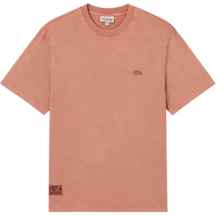 LACOSTE T Shirts Unisex Crew Neck Moderate