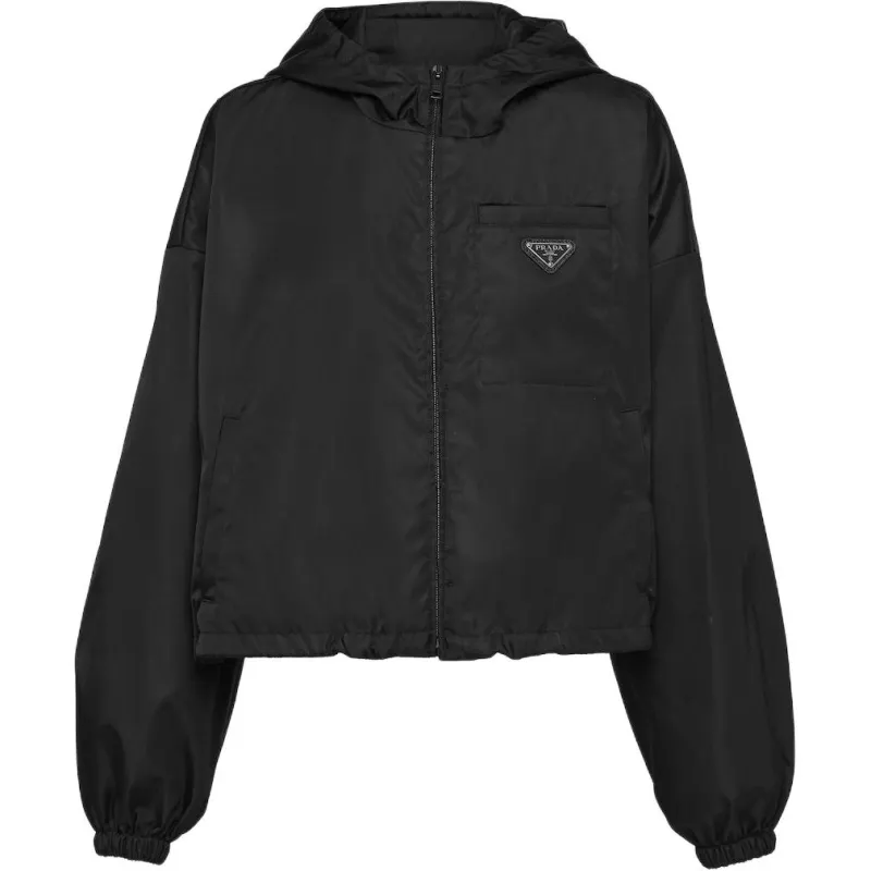 PRADA Re Nylon Jackets & Coats Women's Black