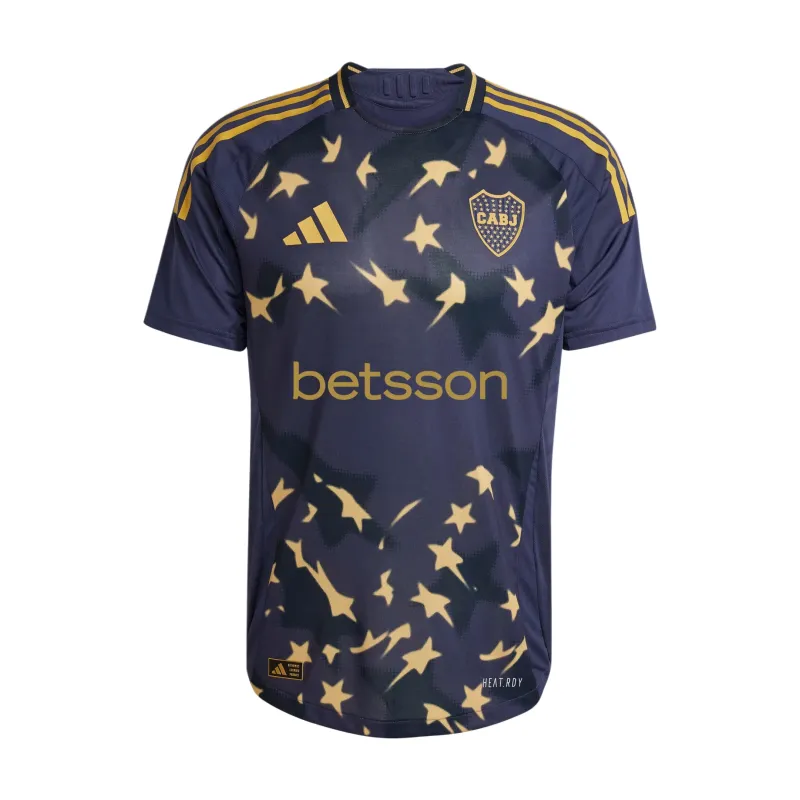 Adidas Boca Juniors Youth CABJ Betsson Soccer Jersey Player Edition Men's