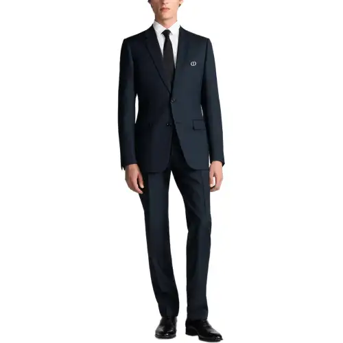 DIOR Business Suits Men's Suit Collar Moderate
