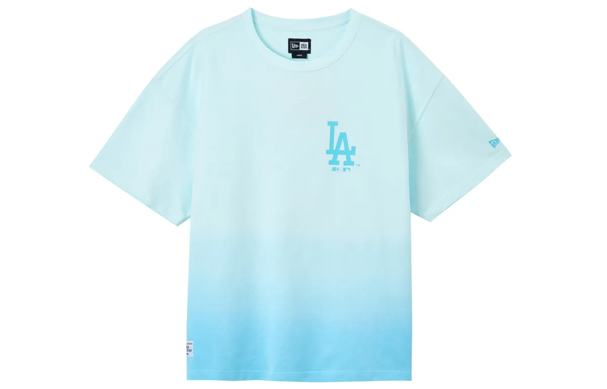 New Era T-Shirts Unisex Blue Crew Neck