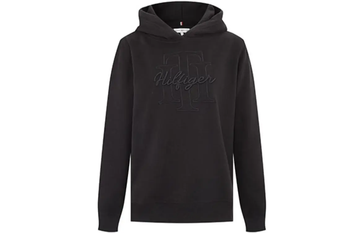 Tommy Hilfiger Embroidered-logo Cotton Hoodie