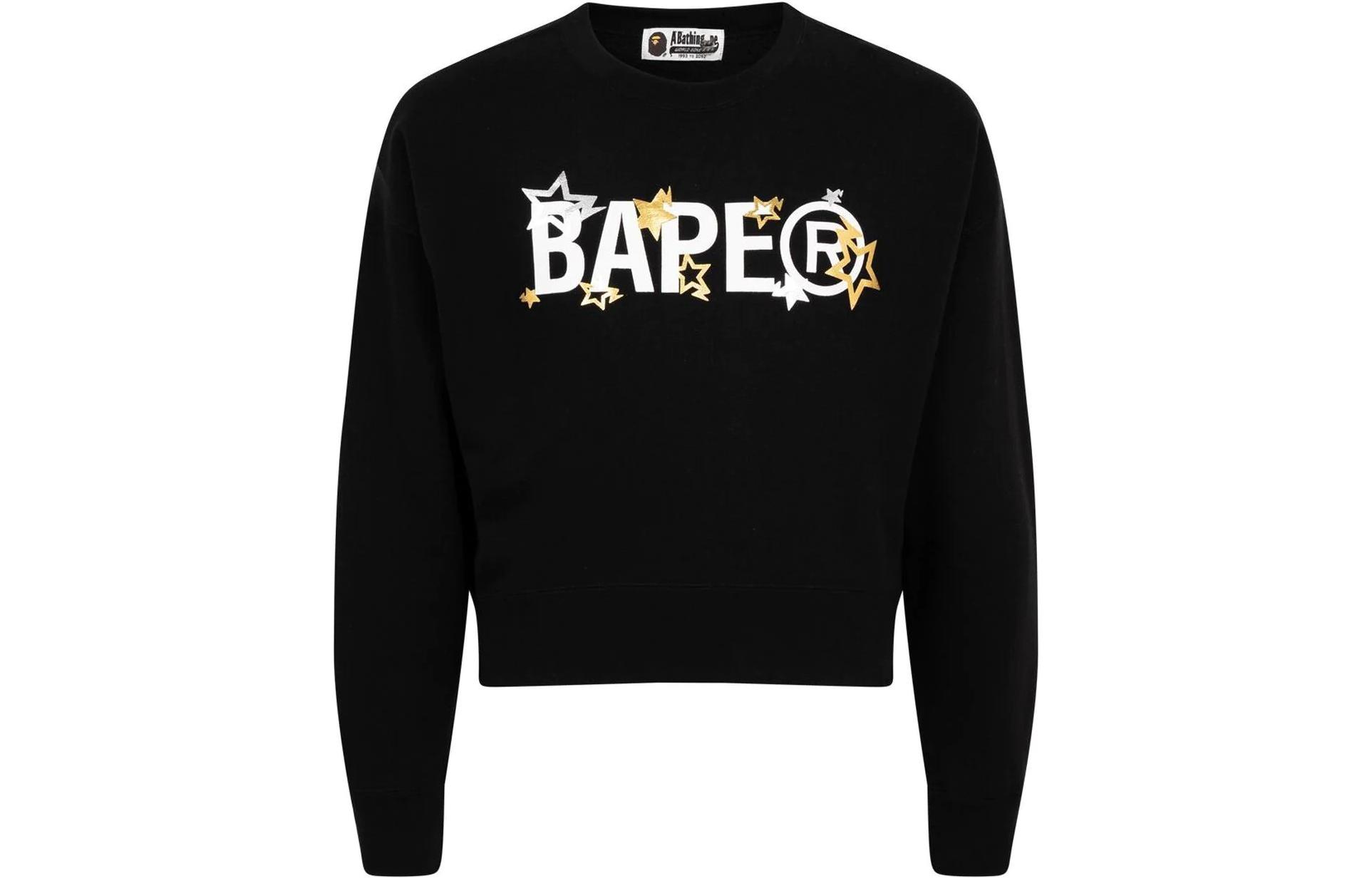 Женское худи A BATHING APE FW22 (черное)