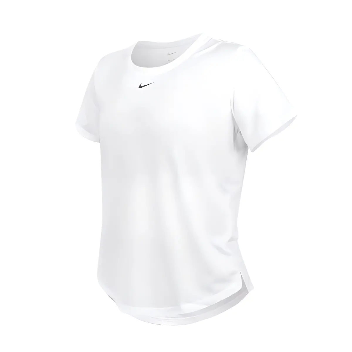 Nike T-Shirts Women's White Crew Neck Moderate