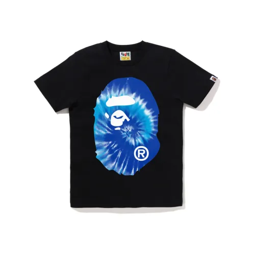 A BATHING APE T Shirts Women's Crew Neck Moderate Straight Fit