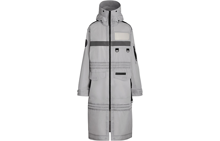 Женская куртка Canada Goose SS21 ResoluteLogo (серая)