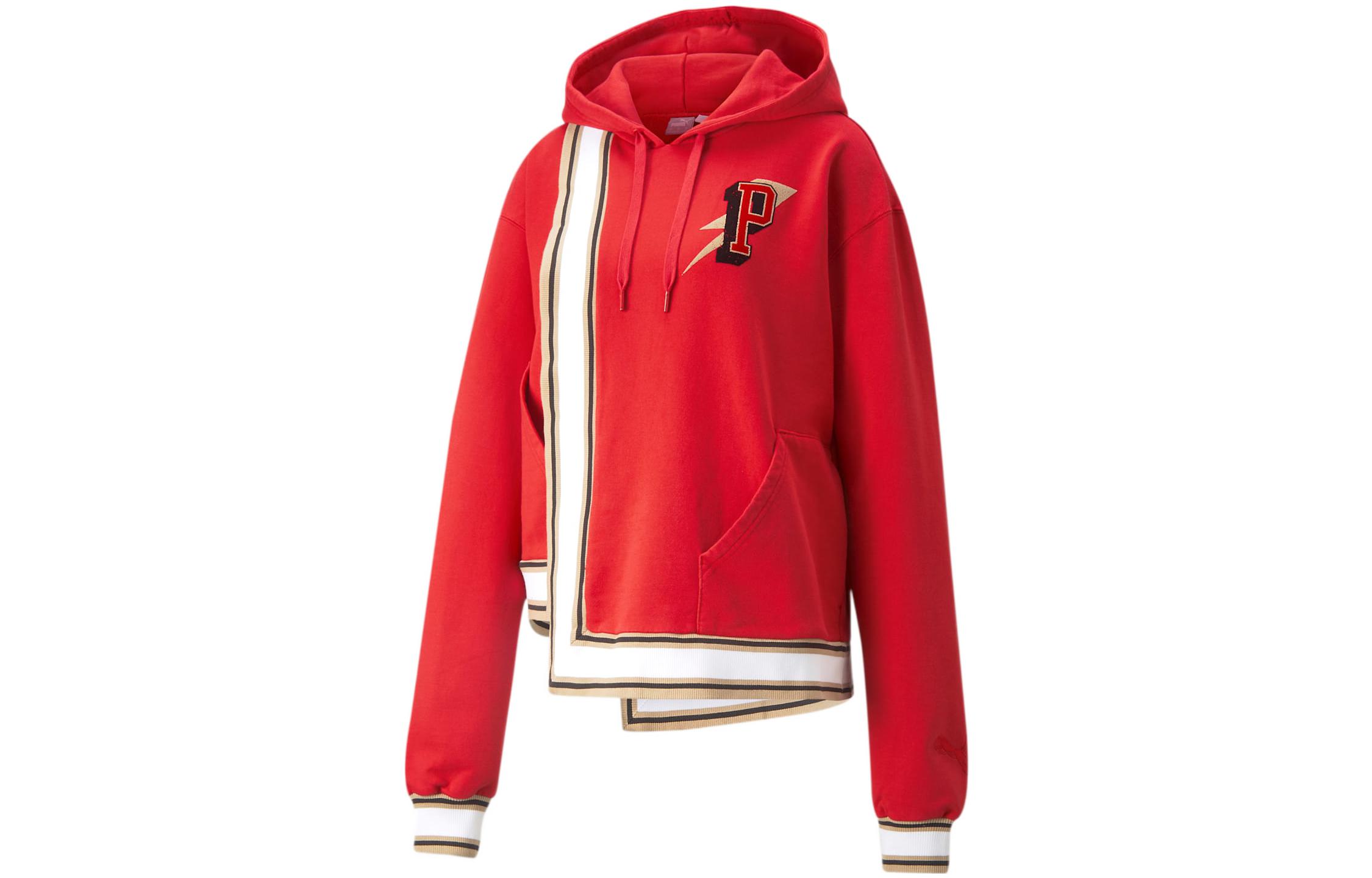 Женское худи PUMA x JUNE AMBROSE (красное)