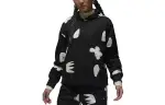 Jordan Sweatshirts Women's Black Hooded Moderate Regular