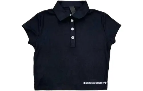 Chrome Hearts SS23 Polo Shirt Women's Black