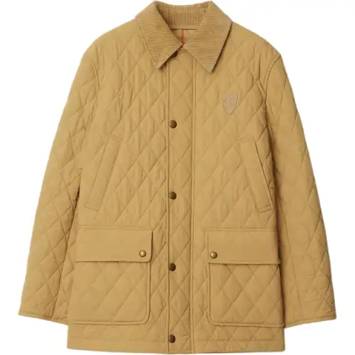 Burberry diamond-quilted jacket