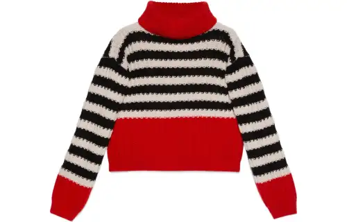 GUCCI Cashmere Sweaters Women's Red Moderate