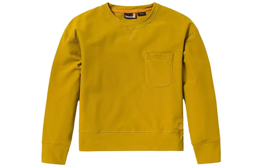 Timberland Sweatshirts Women's Gold Palm Crew Neck Moderate Regular