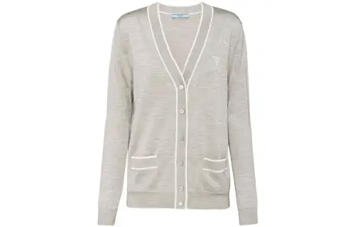 PRADA SS23 Knitwear Women's Gray