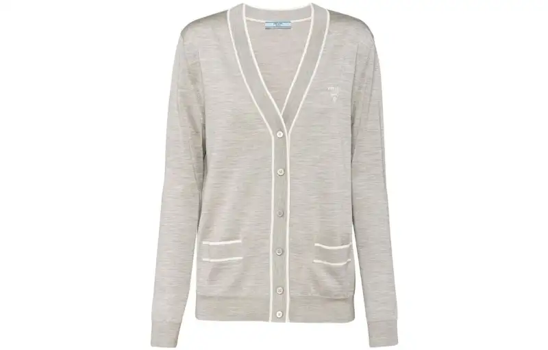 PRADA SS23 Knitwear Women's Gray