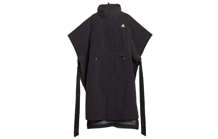 Женская куртка adidas originals HYKE Mountain Ponch (черный) — фото 1