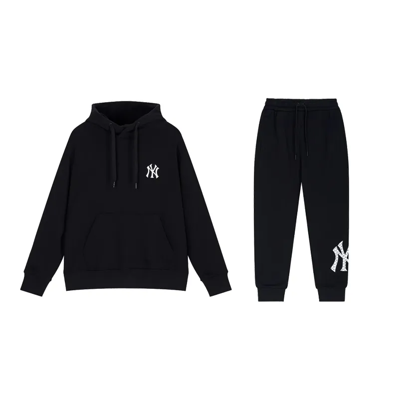 MLB Sweatshirt Set Unisex Black