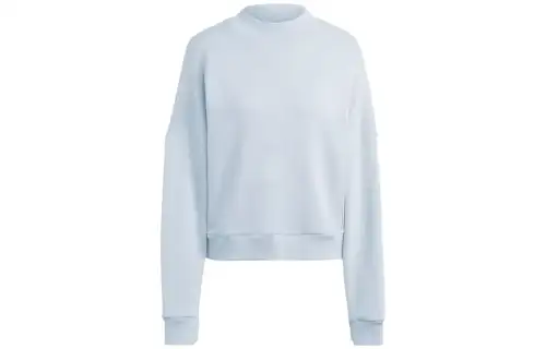 Adidas Originals Sweatshirts Women's Blue Crew Neck Moderate Regular