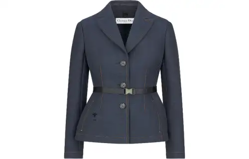 DIOR SS24 Jackets & Coats Women's Dark Blue
