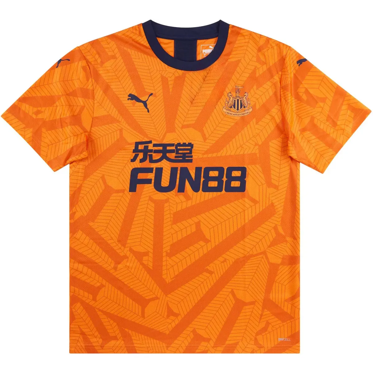 PUMA Newcastle United Soccer Jersey Player Edition Men's Orange