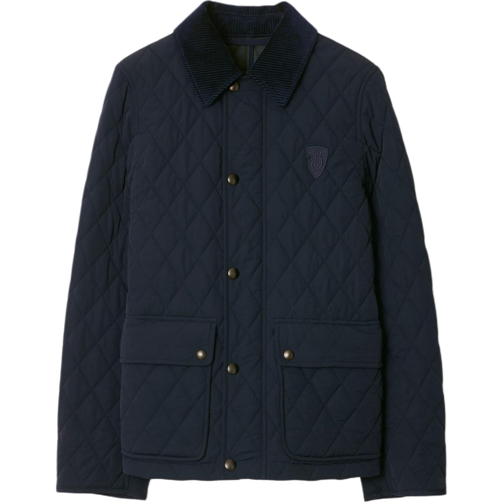 Женская куртка Burberry (темно-синяя)