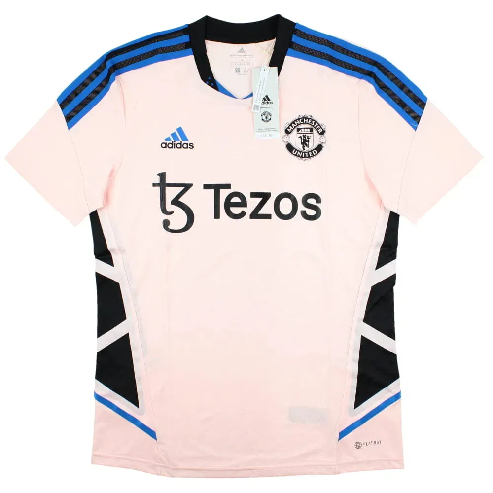 Adidas Manchester United Soccer Jersey Player Edition Unisex Pink