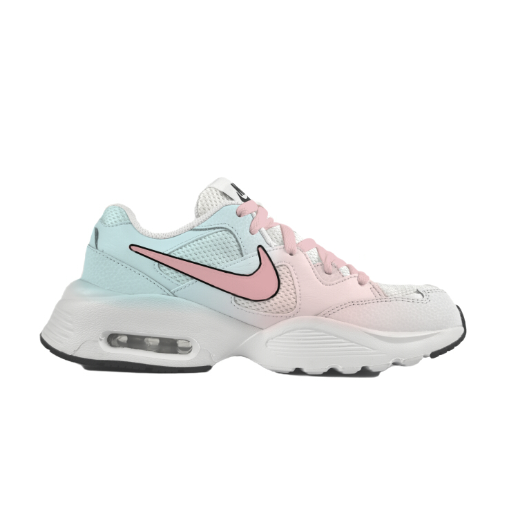 Nike Air Max Fusion Abrasion Resistant Slip Resistant Low top Running Shoes Women’s Pink Blue