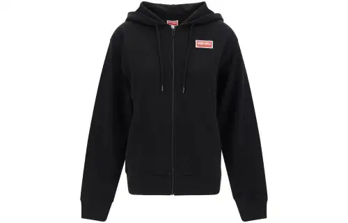 KENZO Long Sleeved Zip Up Hoodie