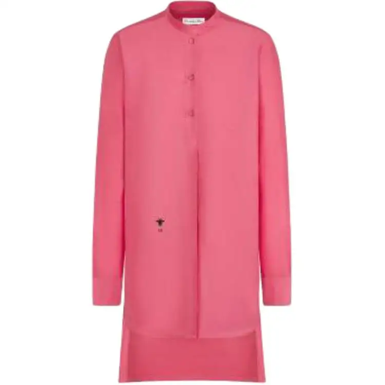DIOR Shirts Women's Pink Stand Collar Moderate Other