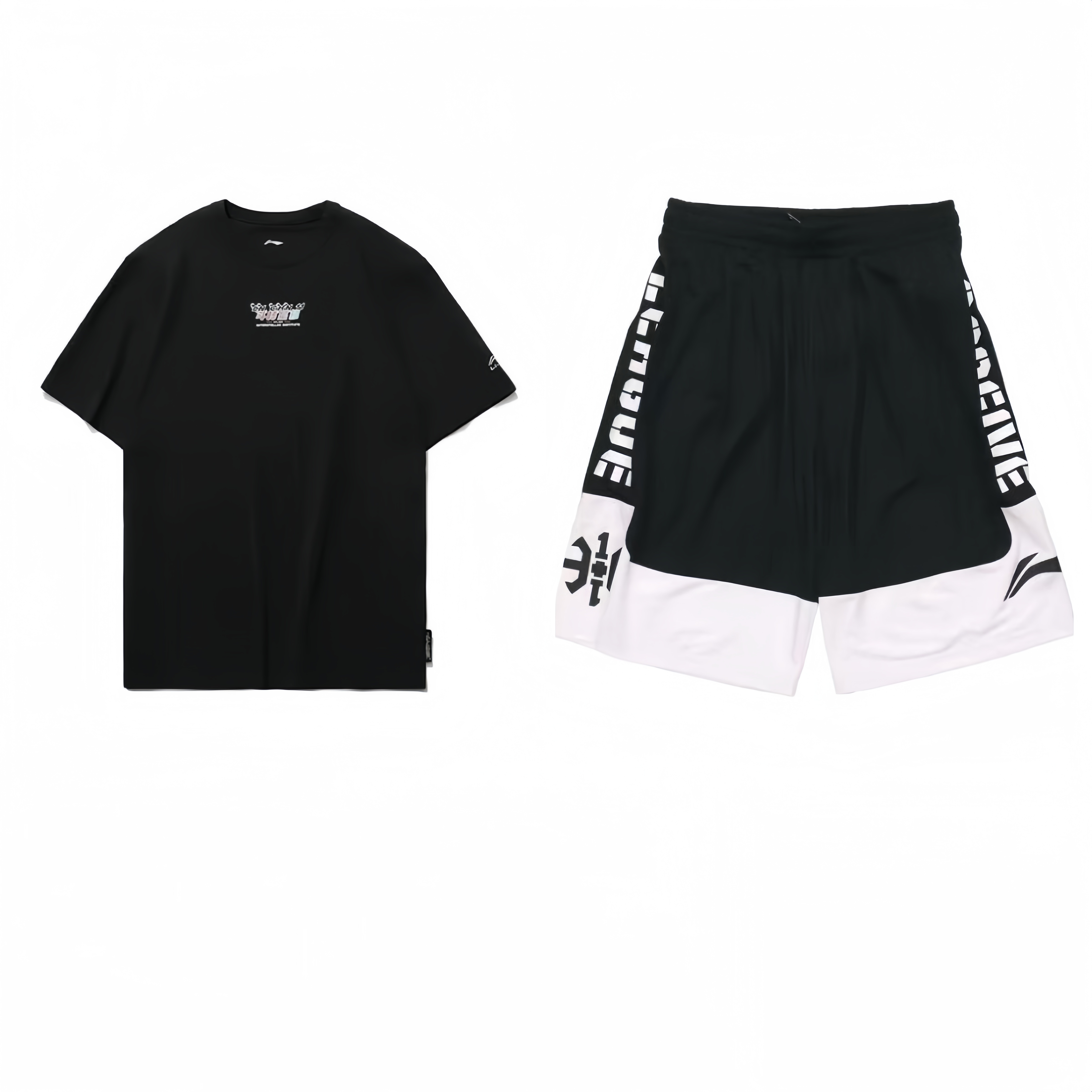 Li Ning Casual Sportswear Men's Crew Neck Moderate