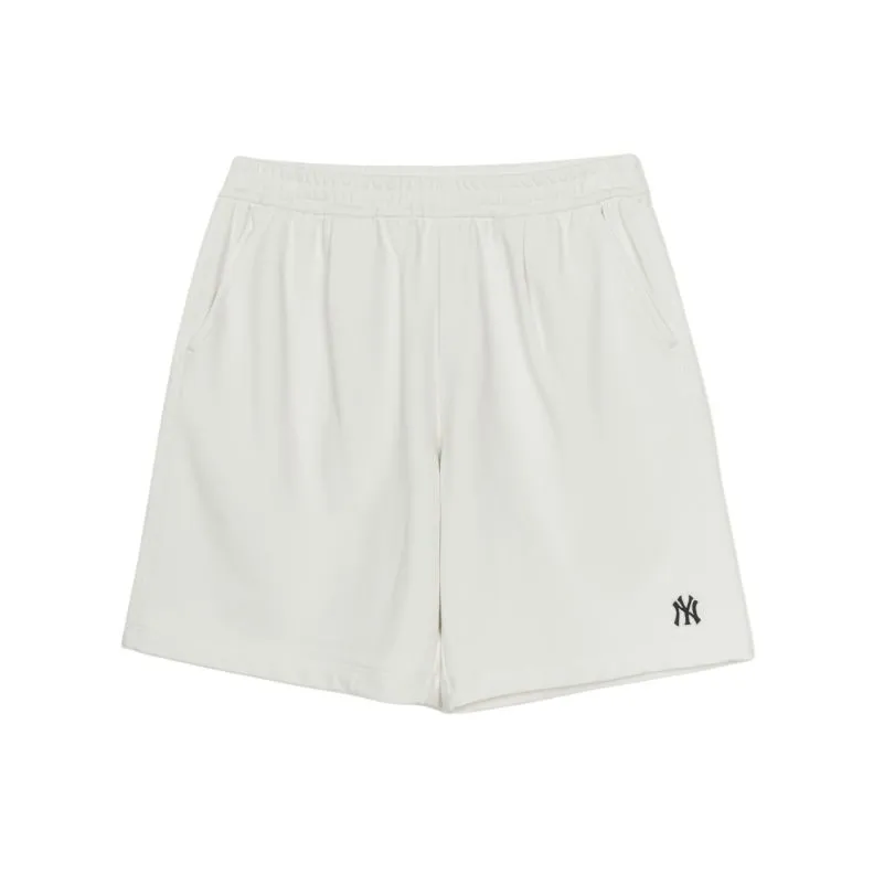MLB Basic New York Yankees Casual Shorts Unisex Ivory