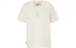 Timberland T Shirts Women's Beige Crew Neck Moderate Straight Fit
