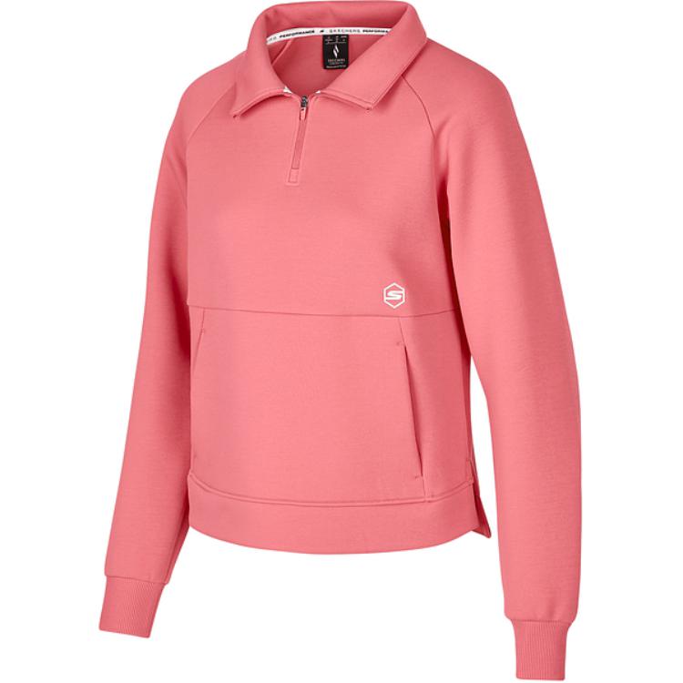 Женское худи Skechers GOKNIT Hoodie (розовое)