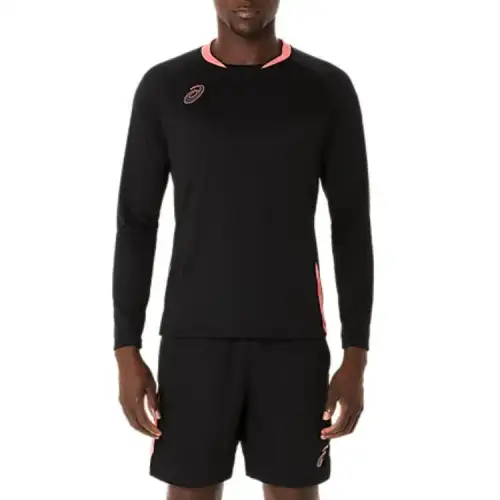 Asics LS TOP ACTIMOTION Soccer Jersey Men's Black