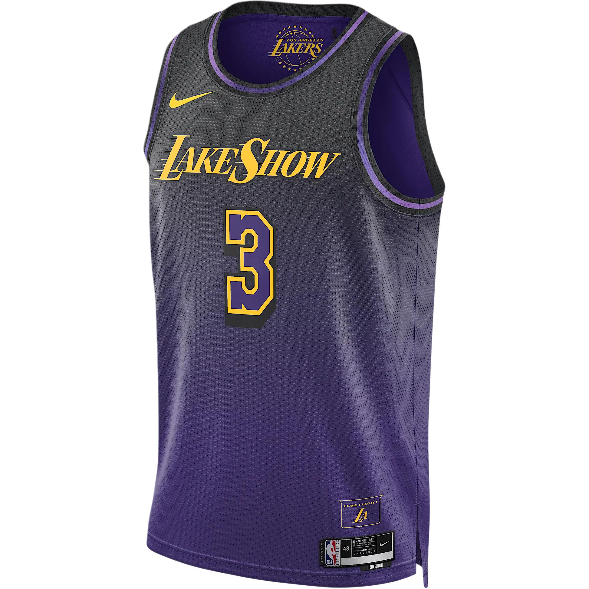 Nike Anthony Davis Los Angeles Lakers 2024/25 City Edition Men’s Nike Dri-FIT Nba Swingman Jersey