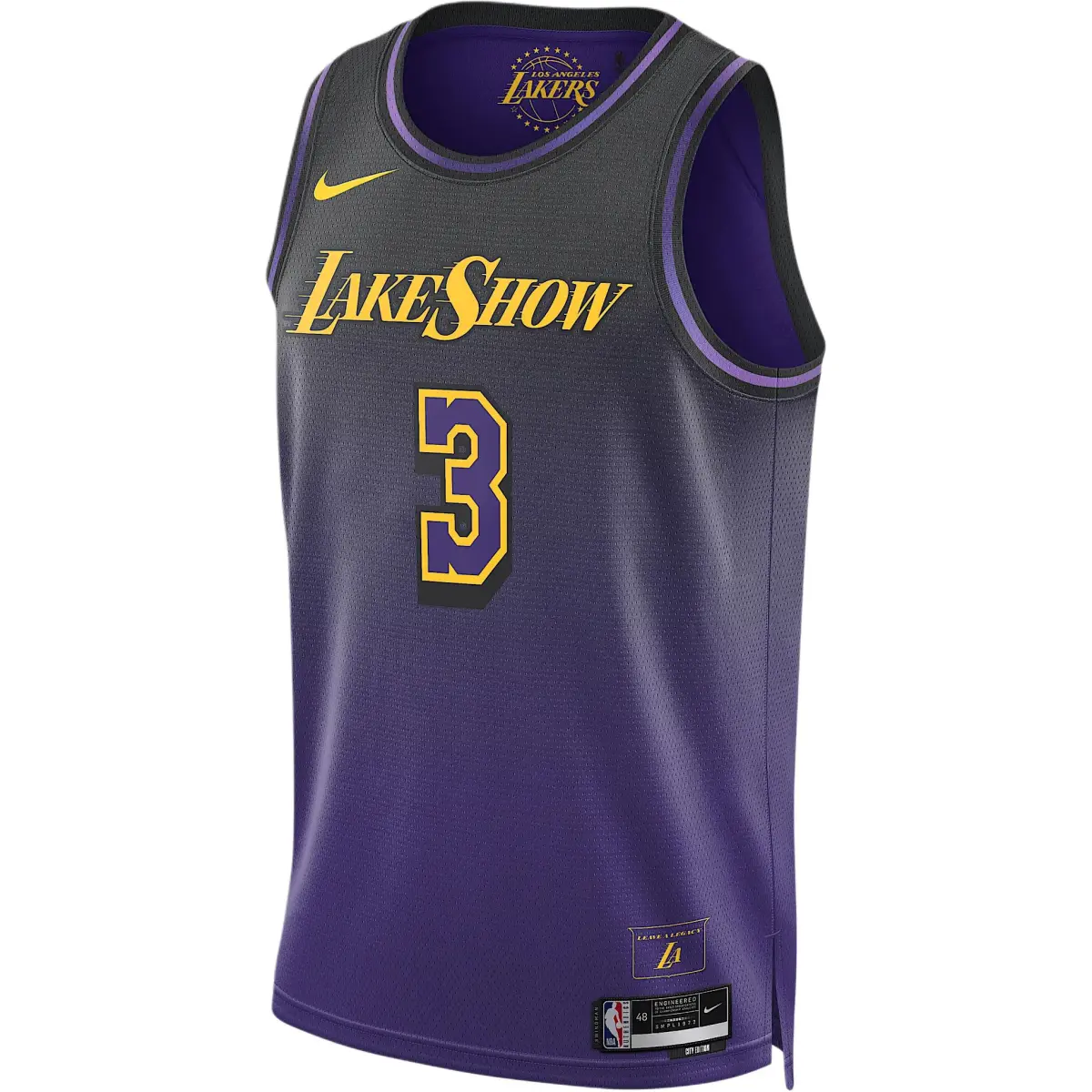 Nike Anthony Davis Los Angeles Lakers 2024/25 City Edition Men's Nike Dri-FIT Nba Swingman Jersey