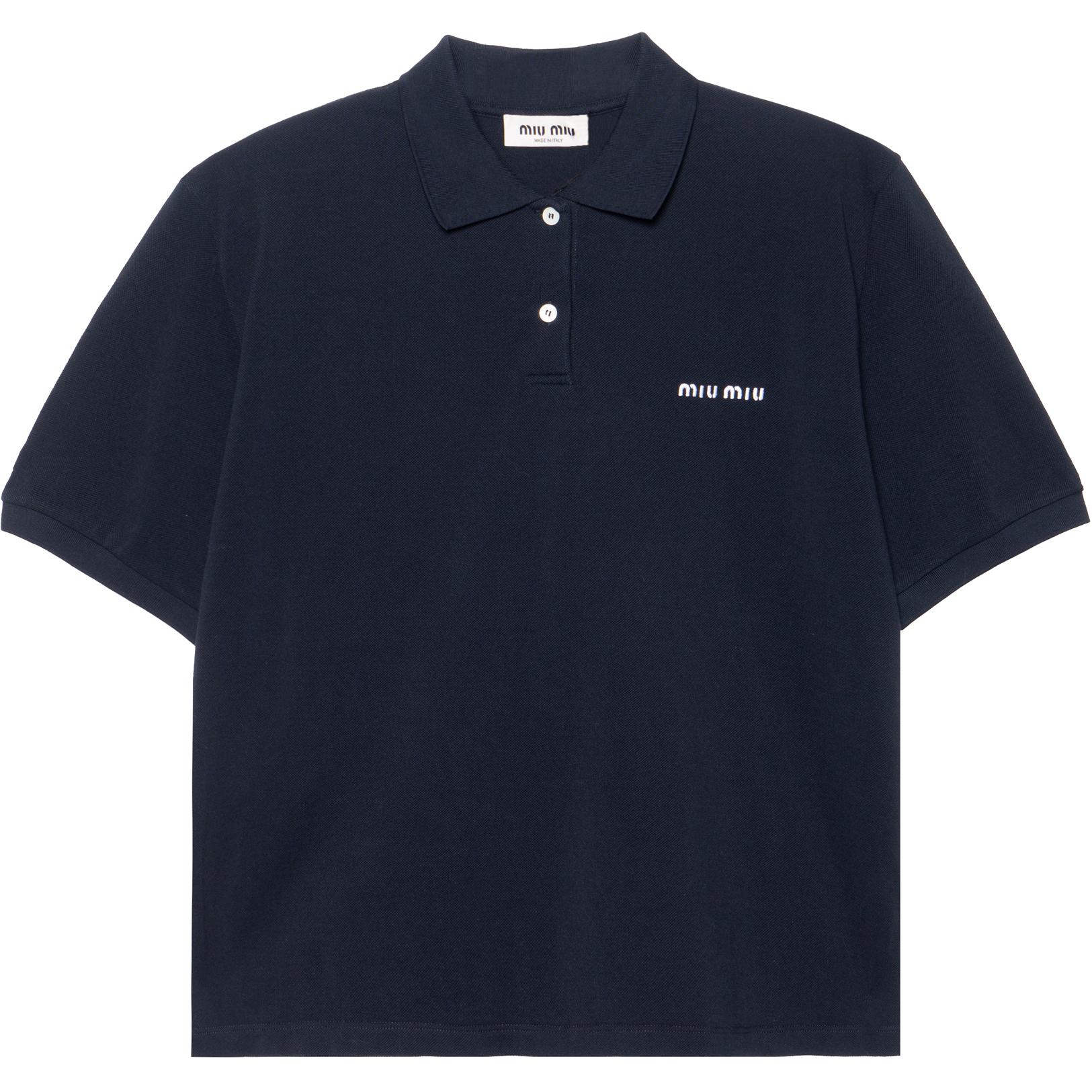 Женская футболка MIU MJN535-14RW-F0008-S-OOO (синяя)