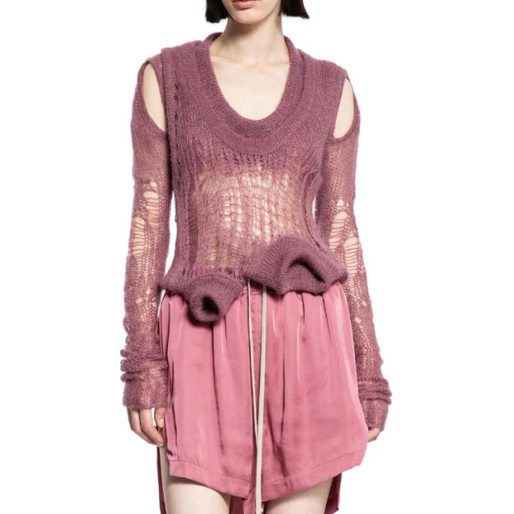 RICK OWENS Spider Banana Knitted Jumper