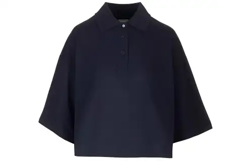 Bottega Veneta Polo Shirt Women's Marine Blue