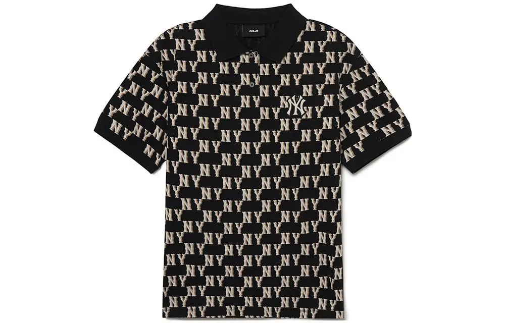MLB New York Yankees Polo Shirt Women's Black