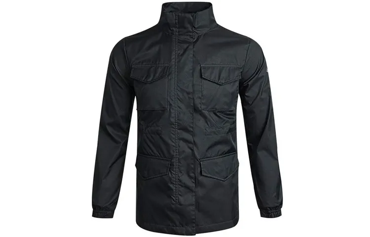 Nike Jackets Women's Black Stand Collar Moderate Other