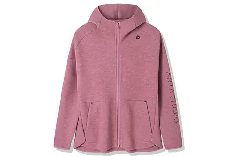 ANTA Variety Training Collection Jackets Women's Red Heather Gray Hooded Moderate