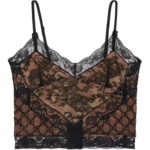 GUCCI Gg Lace Top