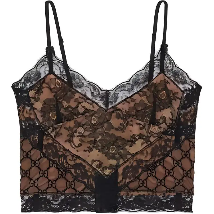 GUCCI Gg Lace Top